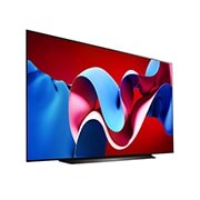 LG OLED evo TV, OLED C4’ün sağa dönük görünümü