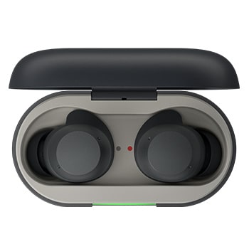 LG xboom Buds by will.i.am | Kablosuz Bluetooth Kulaklık | xboom İmza Sesi | Aktif Gürültü Engelleme | Siyah Renk, xboomBuds