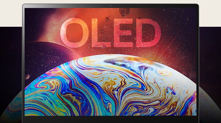 LG gram Pro 2-in-1透過 OLED 顯示器提供驚艷的色彩和清晰度。