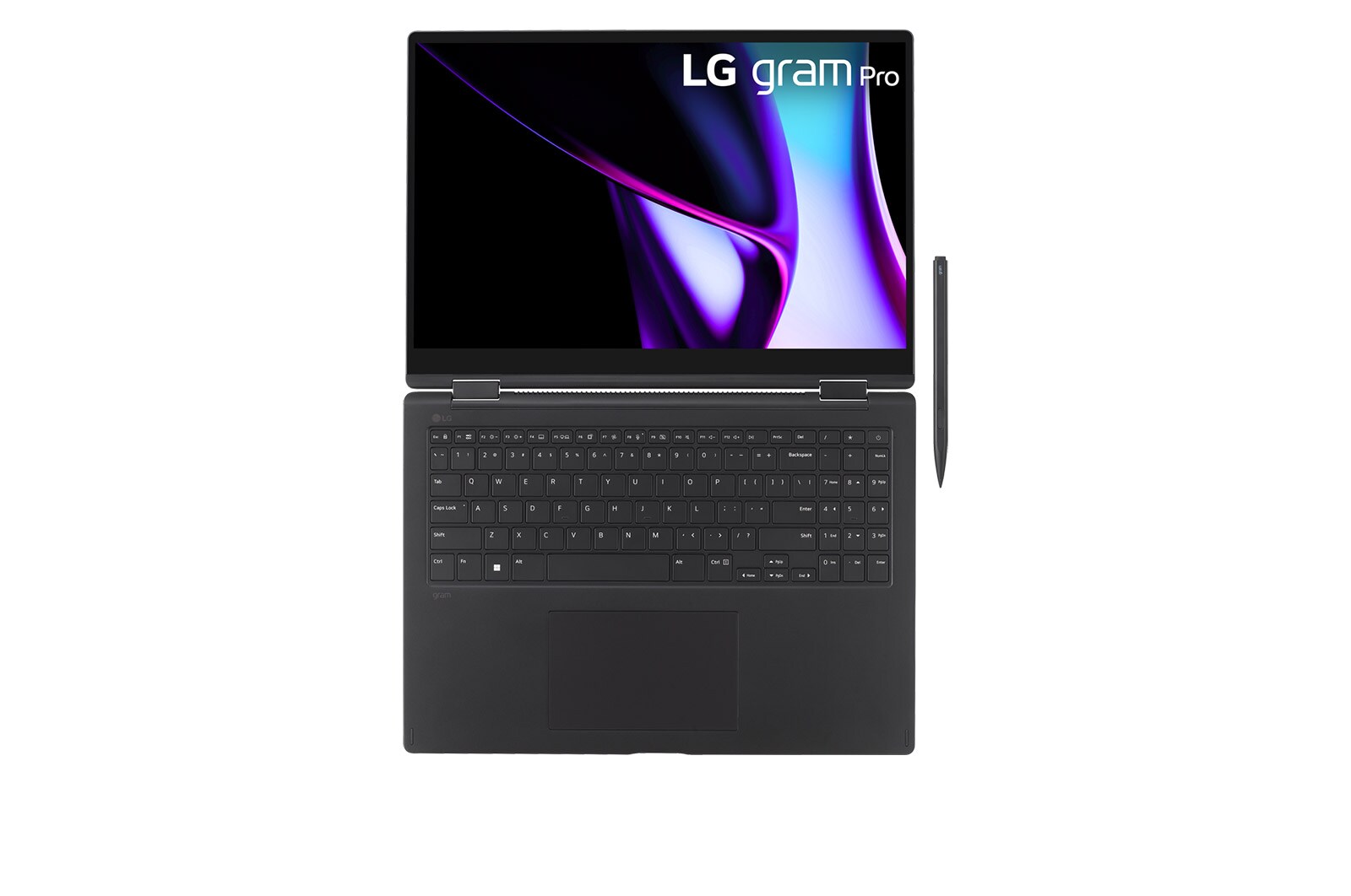 LG gram Pro 16'' Windows 11 Home 極致輕薄 2-in-1 AI 翻轉觸控筆電 - 曜石黑 (1TB / Intel<sup>®</sup> Core™ Ultra 7 Evo), 16T90SP-K