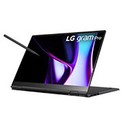 LG gram Pro 16'' Windows 11 Home 極致輕薄 2-in-1 AI 翻轉觸控筆電 - 曜石黑 (1TB / Intel<sup>®</sup> Core™ Ultra 7 Evo), 16T90SP-K