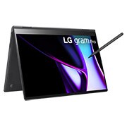 LG gram Pro 16'' Windows 11 Home 極致輕薄 2-in-1 AI 翻轉觸控筆電 - 曜石黑 (1TB / Intel<sup>®</sup> Core™ Ultra 7 Evo), 16T90SP-K