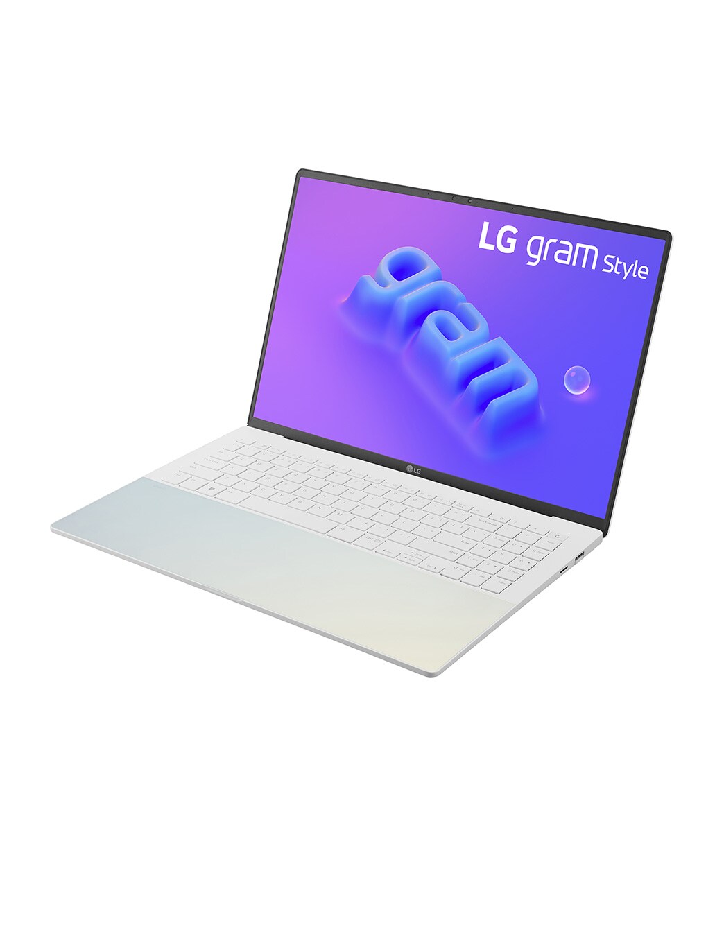 LG gram Style 16" Windows 11 Home 輕贏隨型 OLED 極致輕薄筆電 - 極光白 (第 13 代 Intel<sup>®</sup> Core™ i7 Evo), 16Z90RS-G