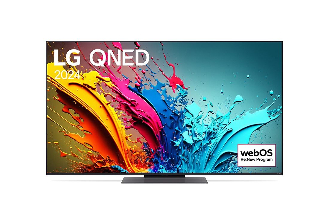 LG 55吋/ LG QNED AI 量子奈米 4K AI 語音物聯網 86 系列 (可壁掛)/2024, 55QNED86TTA