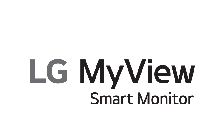 LG MyView Smart Monitor 標誌。