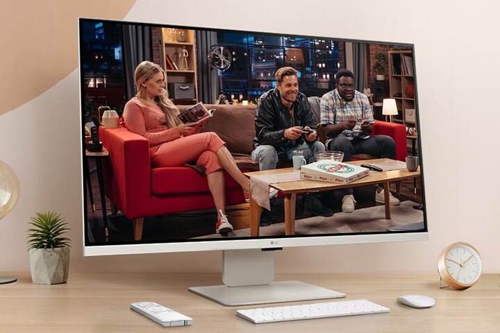 使用 LG MyView Smart Monitor，享受更智能化的工作和娛樂體驗。