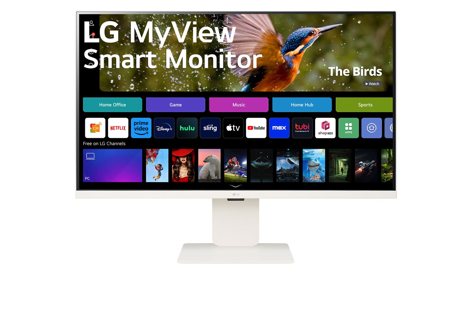 LG 31.5" Smart Monitor 4K IPS 高畫質智慧螢幕 (搭載webOS) , 32SR83U-W
