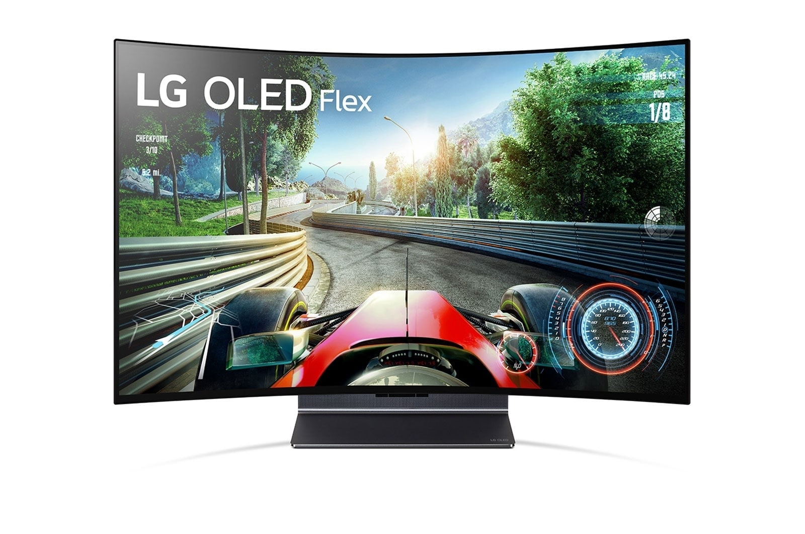 LG OLED Flex 曲面多變系列 4K AI 物聯網智慧電視/42吋 (電競首選), 42LX3QPSA