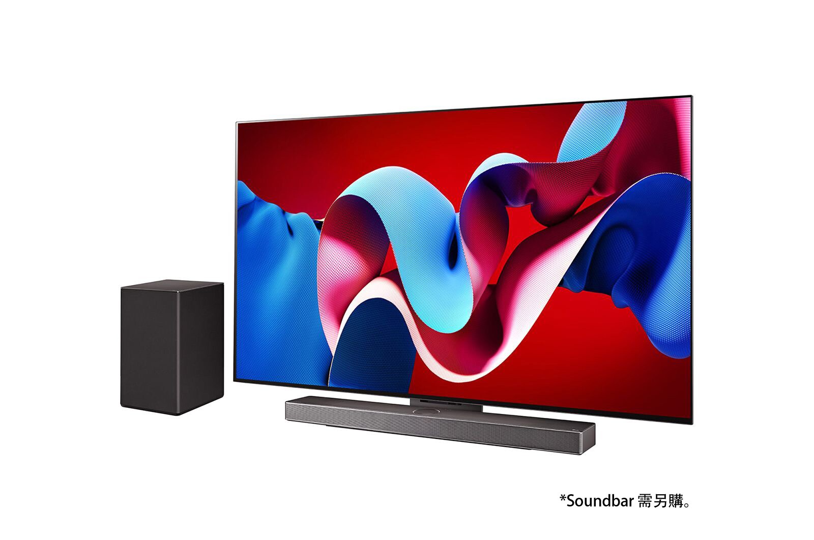 LG 77吋/ LG OLED evo AI 4K 語音物聯網 C4 極緻系列 (可壁掛)/2024, OLED77C4PTA