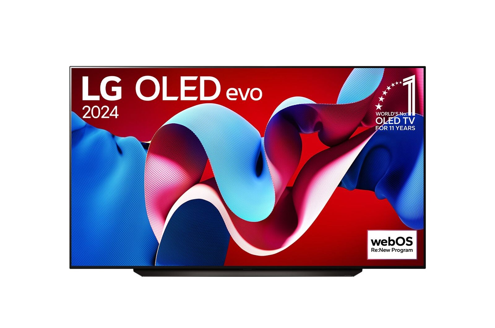 LG 83吋/ LG OLED evo AI 4K 語音物聯網 C4 極緻系列 (可壁掛)/2024, OLED83C4PTA