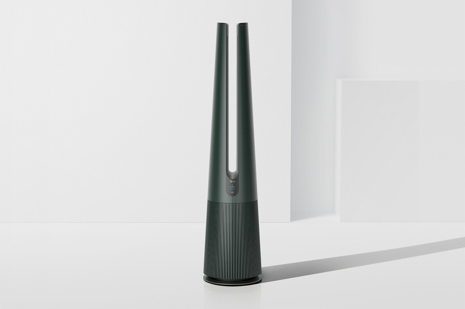 LG PuriCare™ AeroTower 風革機 - 三合一涼暖系列｜Objet Collection<sup>®</sup> (石墨綠), FS151PGE0