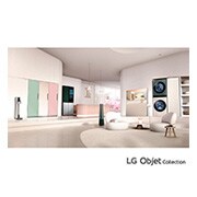 LG Styler<sup>®</sup>蒸氣電子衣櫥｜Objet Collection (容量加大款) - 雪霧白, B723OB