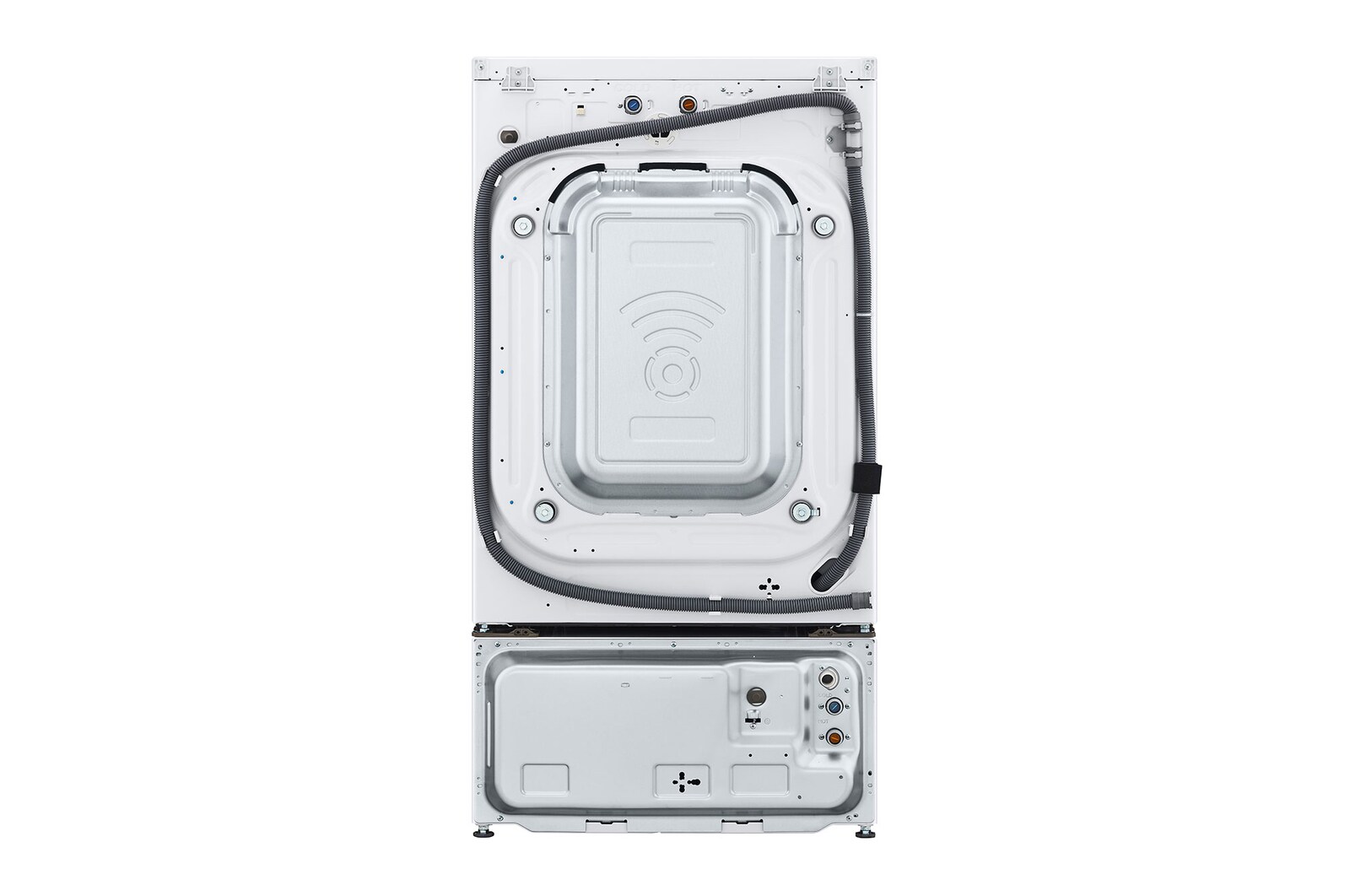 LG 洗22+2.5公斤 TWINWash 雙能洗｜冰瓷白｜蒸洗脫, TW22FWPT.S250HW
