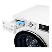 LG TWINWash™ 雙能洗 (蒸洗脫)｜13公斤+2公斤洗衣容量 (冰瓷白), TW13BPT