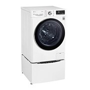 LG TWINWash™ 雙能洗 (蒸洗脫)｜13公斤+2公斤洗衣容量 (冰瓷白), TW13BPT