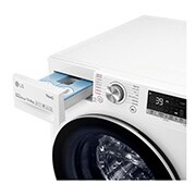 LG TWINWash™ 雙能洗 (蒸洗脫烘)｜13公斤+2公斤洗衣容量 (冰瓷白), TW13DPT