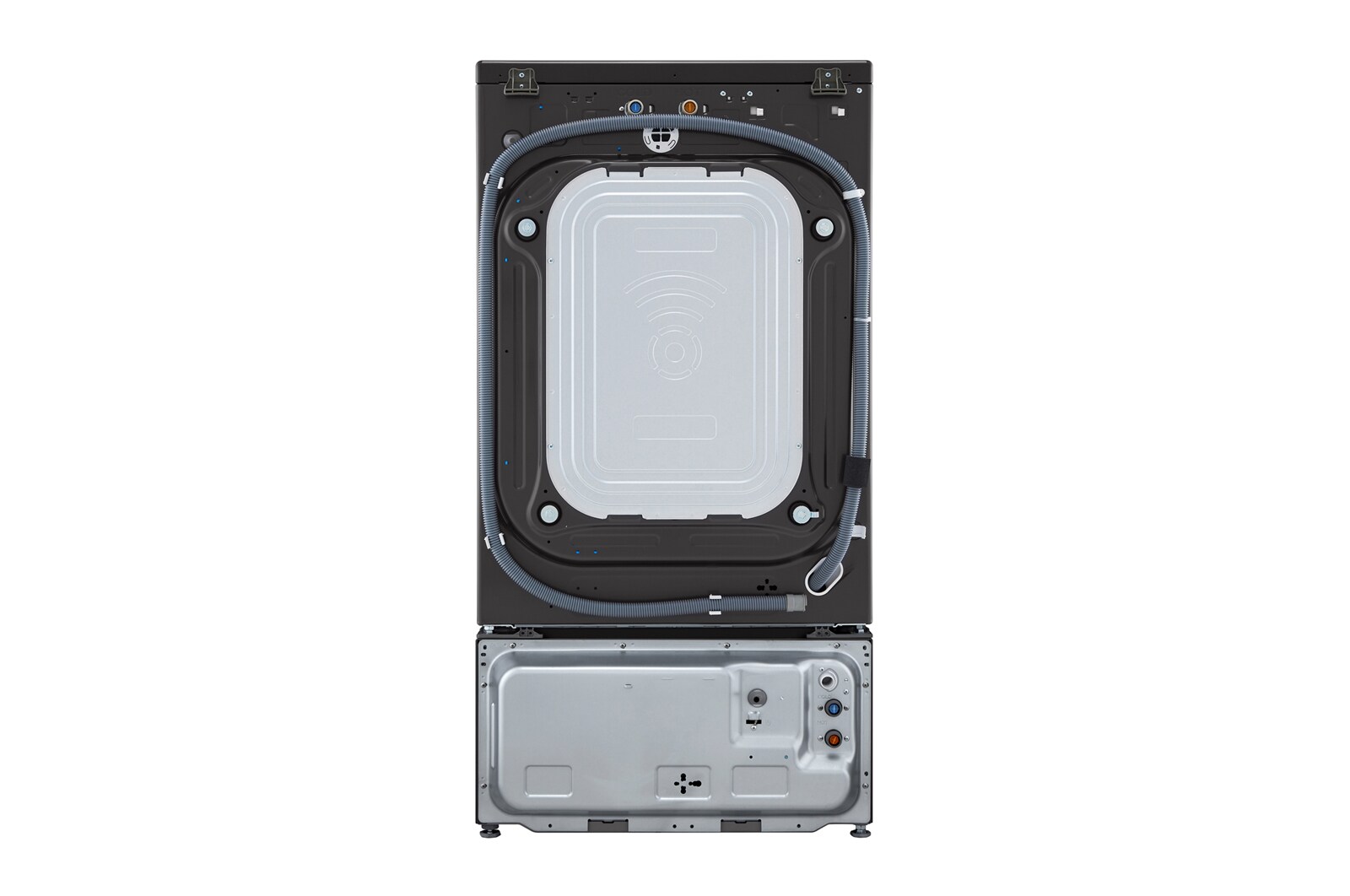 LG 洗21+2.5公斤 TWINWash 雙能洗｜尊爵黑｜蒸洗脫烘, TW21DPT
