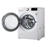 LG 蒸氣滾筒洗衣機 (蒸洗脫烘)｜洗衣15公斤+烘衣8公斤 (冰瓷白), WD-S15TBD