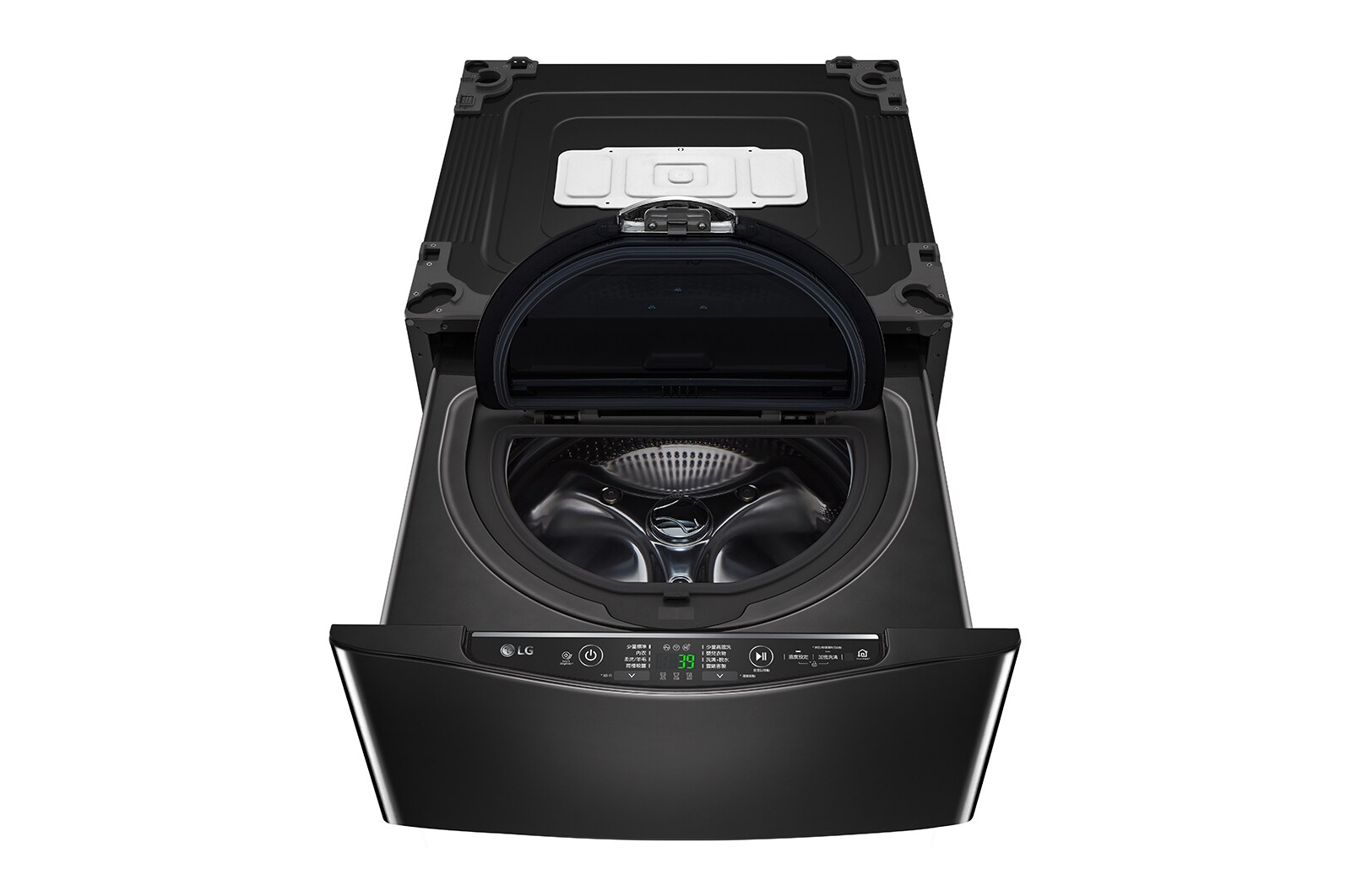 LG 2.5公斤迷你洗衣機｜尊爵黑｜加熱洗衣, WT-D250HB