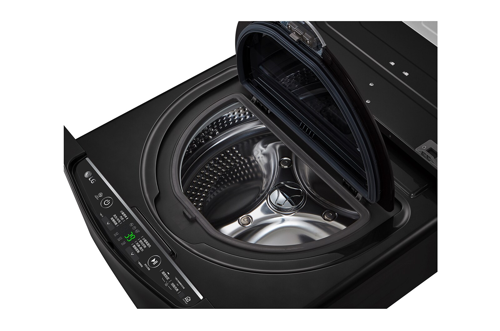 LG 2.5公斤迷你洗衣機｜尊爵黑｜加熱洗衣, WT-D250HB