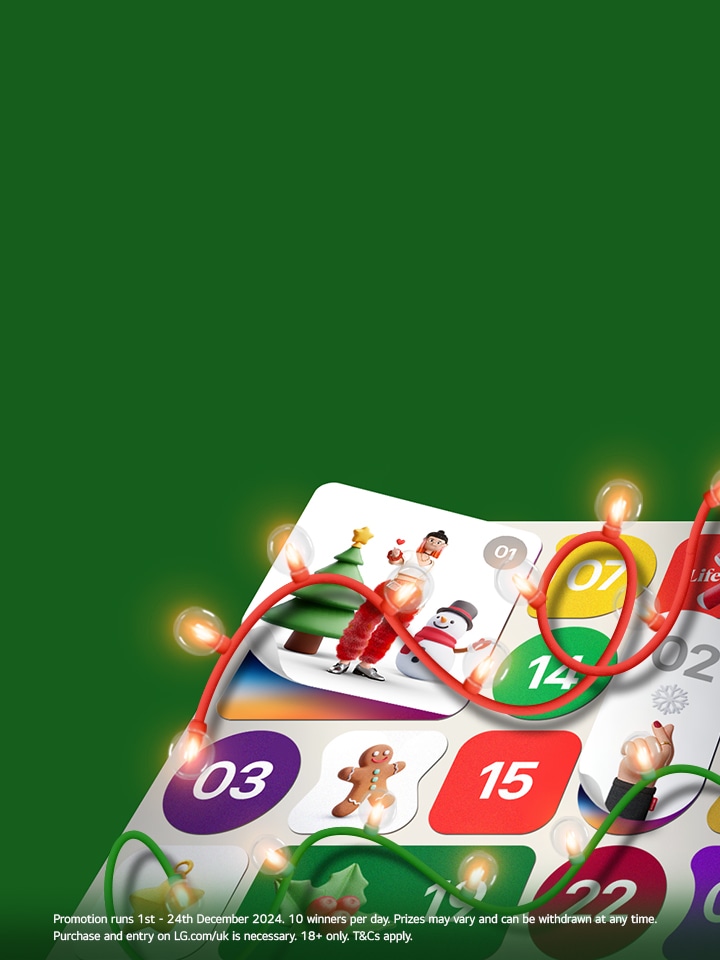 LG Christmas advent calendar 2024