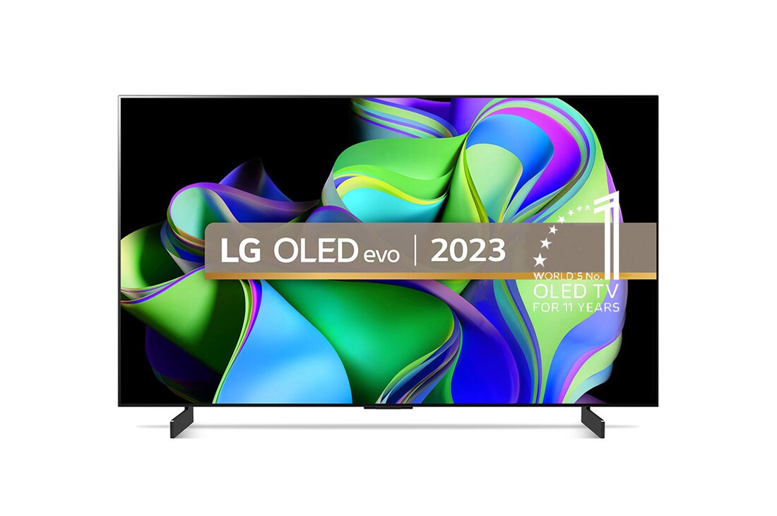 LG OLED evo C3 42 inch 4K Smart TV 2023, OLED42C34LA