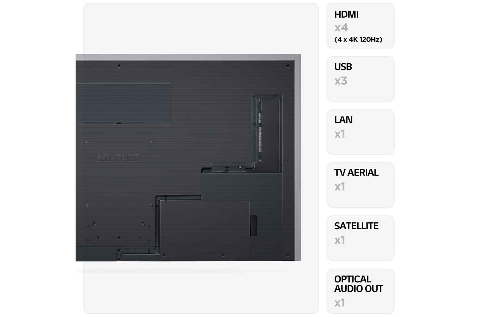 LG G3 OLED 83" TV & GX Soundbar, OLED83G36LA.GX