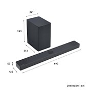 LG Soundbar for TV with Dolby Atmos 3.1 channel USC9S 2024, USC9S