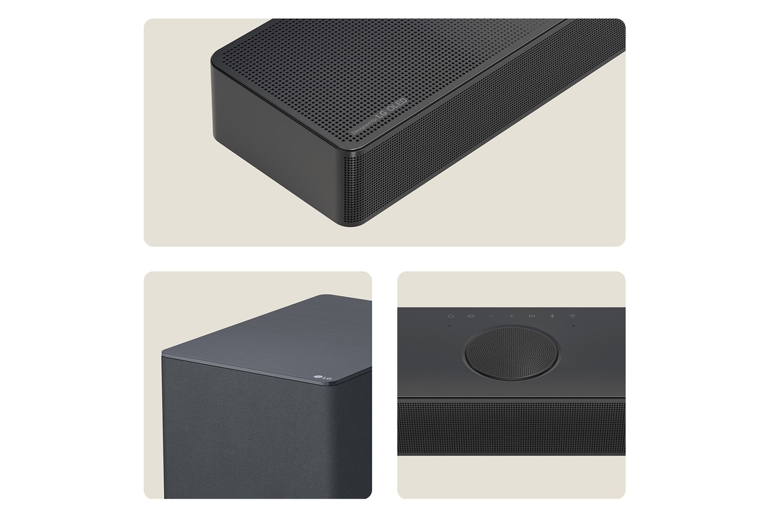 LG 3.1.3 channel LG Soundbar for TV with Dolby Atmos USC9S, USC9S