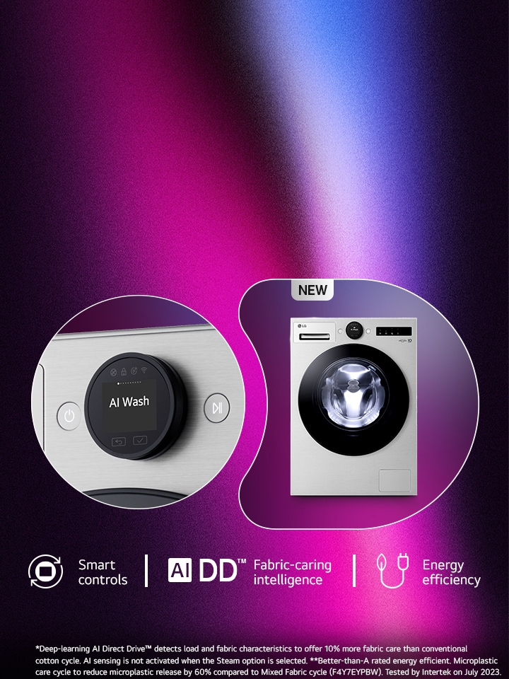 New LG VX range, with purple background