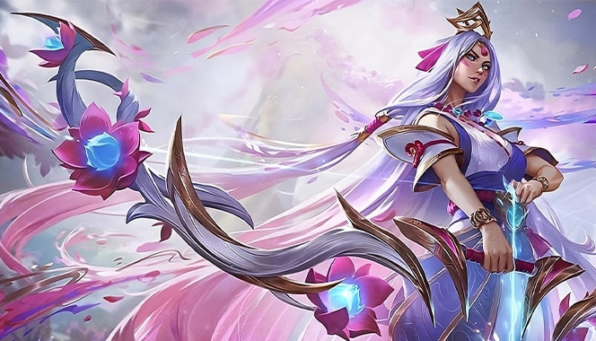A soldier fights a mythical beast