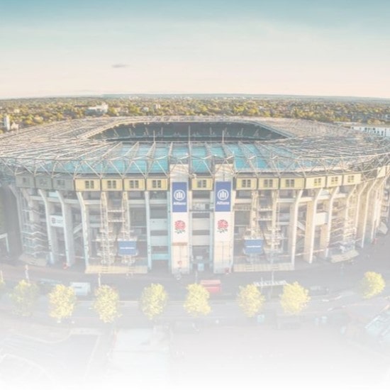 The front of Allianz Stadium Twickenham