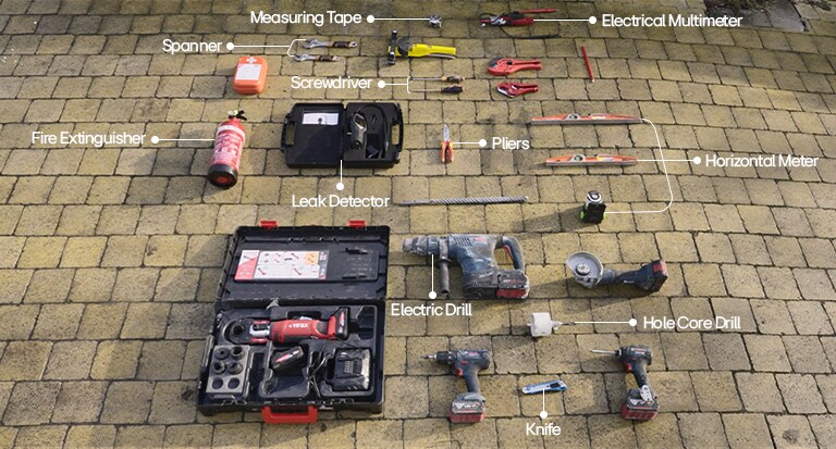 Image of steps to be done before installing a LG R290 Monobloc
