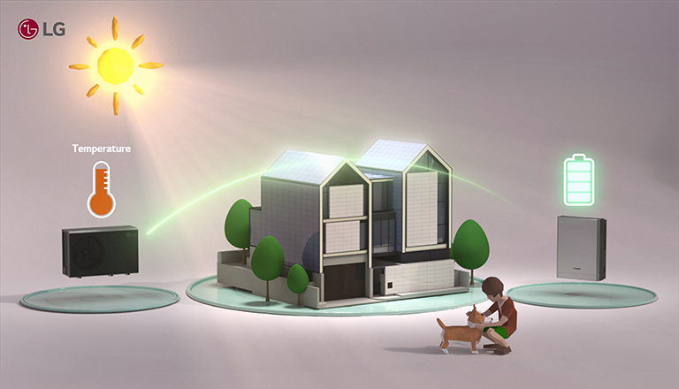 LG energy optimization system managing temperature and battery.