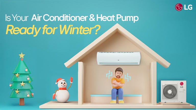 LG Air Conditioner Winter Prep, Heat Pump Maintenance, Cold Weather Tips