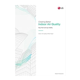 The brochure of 'IAQ White Paper' is represented by an image.