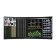 Front view of 38’’ UltraWide All-in-One Type Thin Client 38CK900