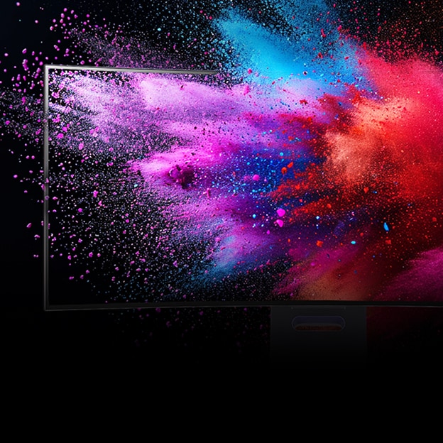 Realistic details of DisplayHDR True Black 400 and DCI-P3 98.5%.