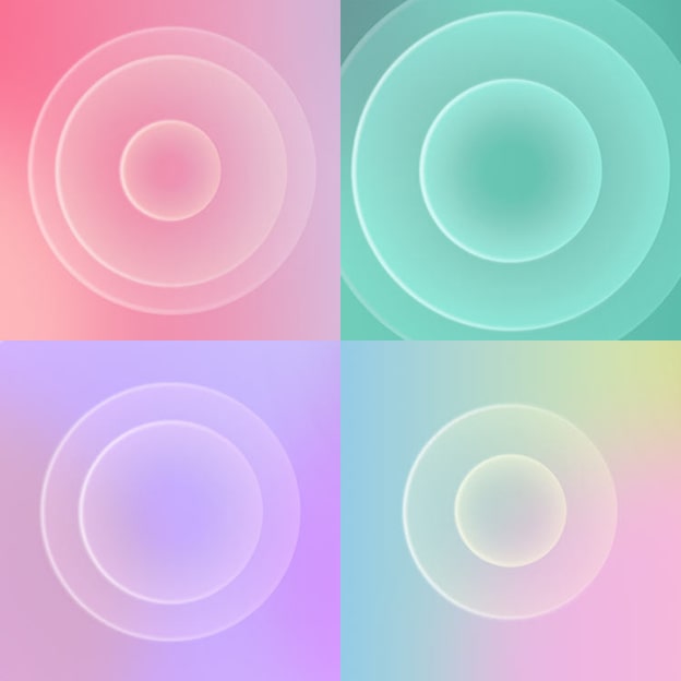 Screen of a user going through the AI Sound Wizard personalisation process. Series of sound clip icons are being selected. A jazz singer and saxophone player are shown, sound waves representing the personalised sound animated across the visual. 