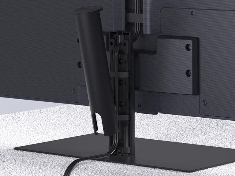 Step-by-step video on how to attach the stand for the LG OLED evo AI G5 4K Smart TV.