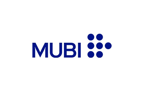 An app logo of Mubi.	