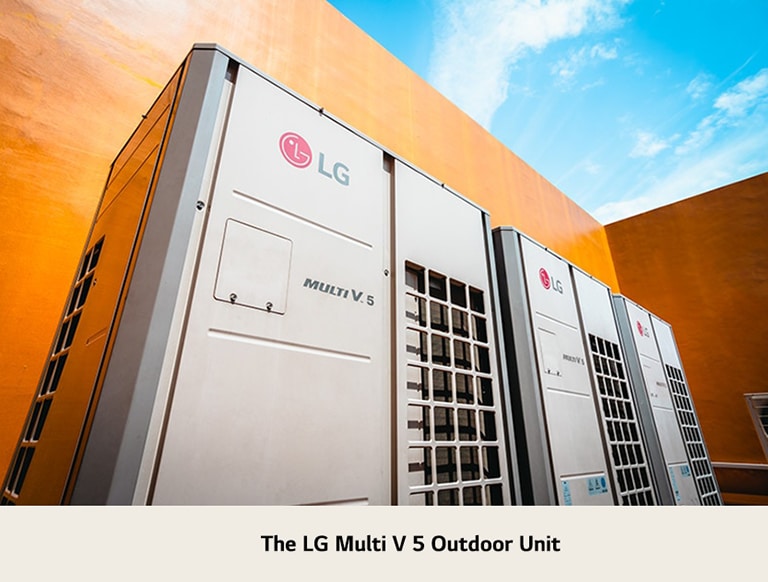 The LG Multi V 5 Outdoor Unit