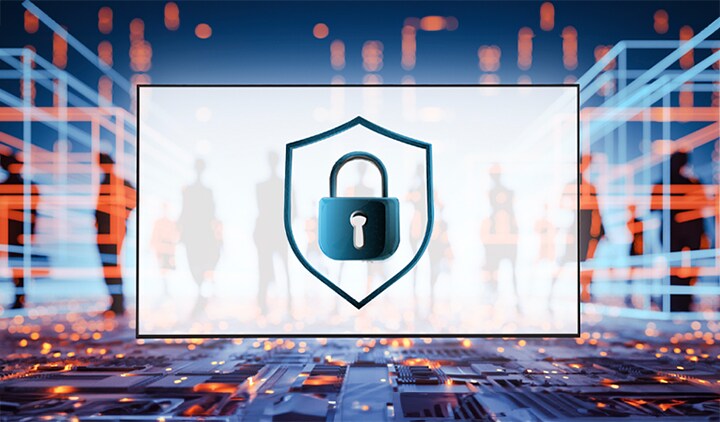 The UH5N-M provides security features to protect important data from external access or attacks.	