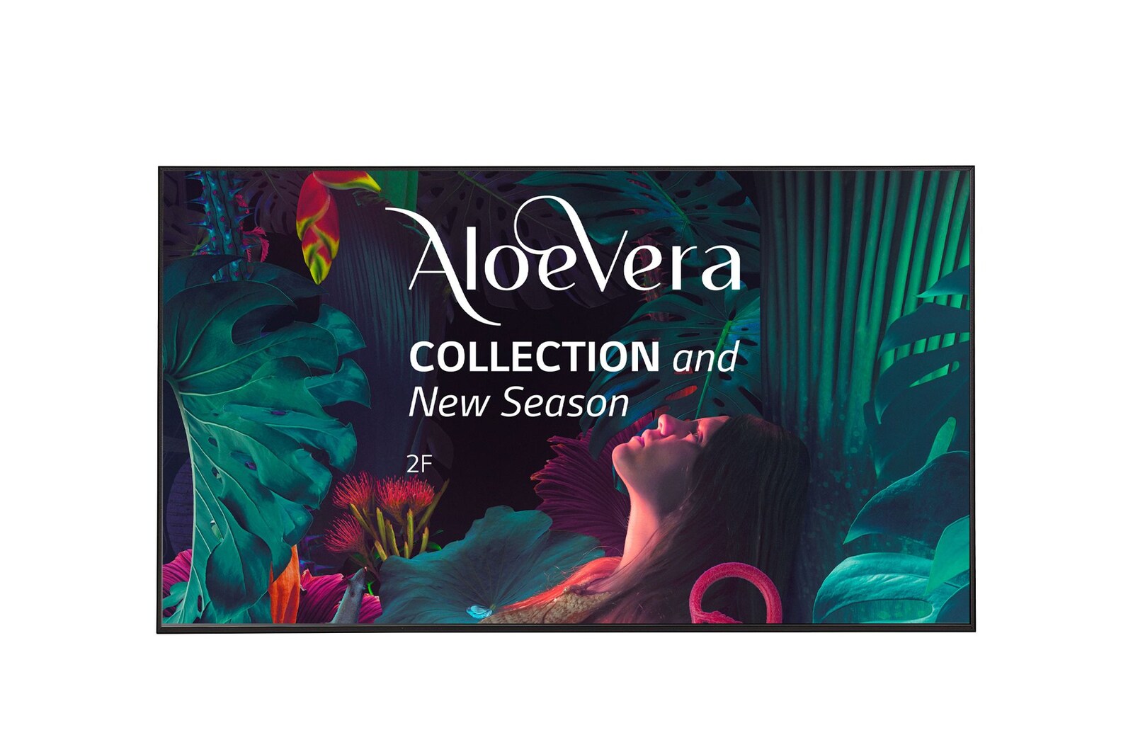 Front view of 86" 4K UHD Digital Signage - 86UH5N-M