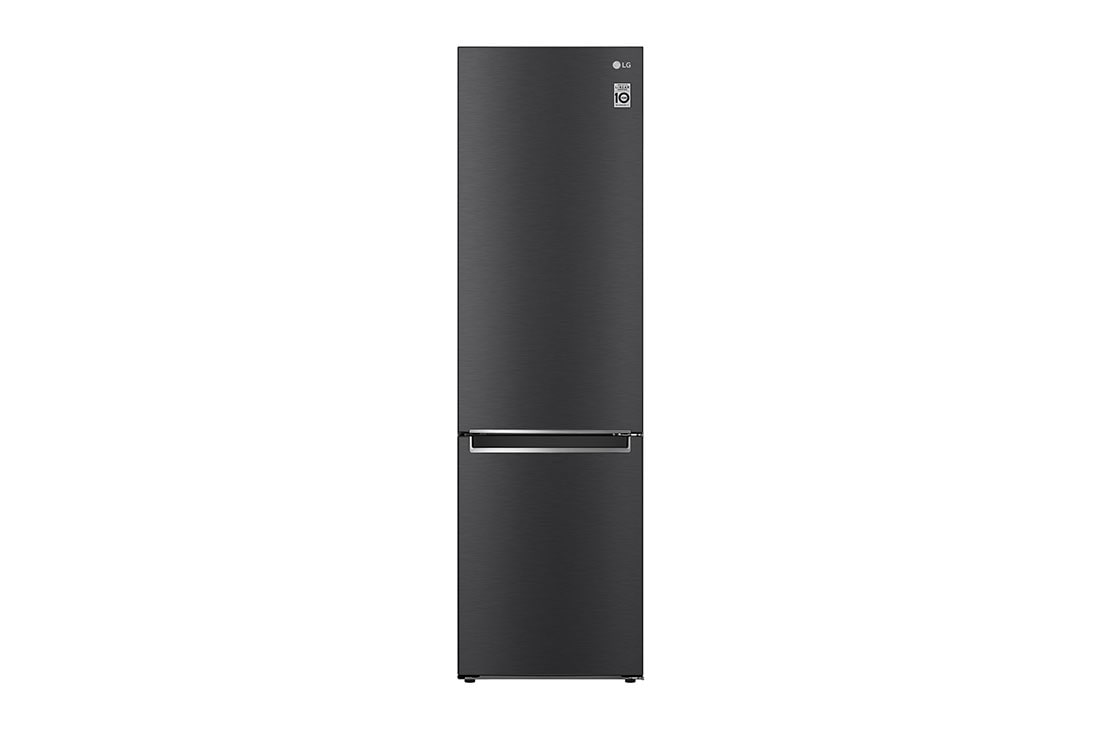 LG 384L Tall Fridge Freezer Matte Black Total No Frost, GBB72MCVBN