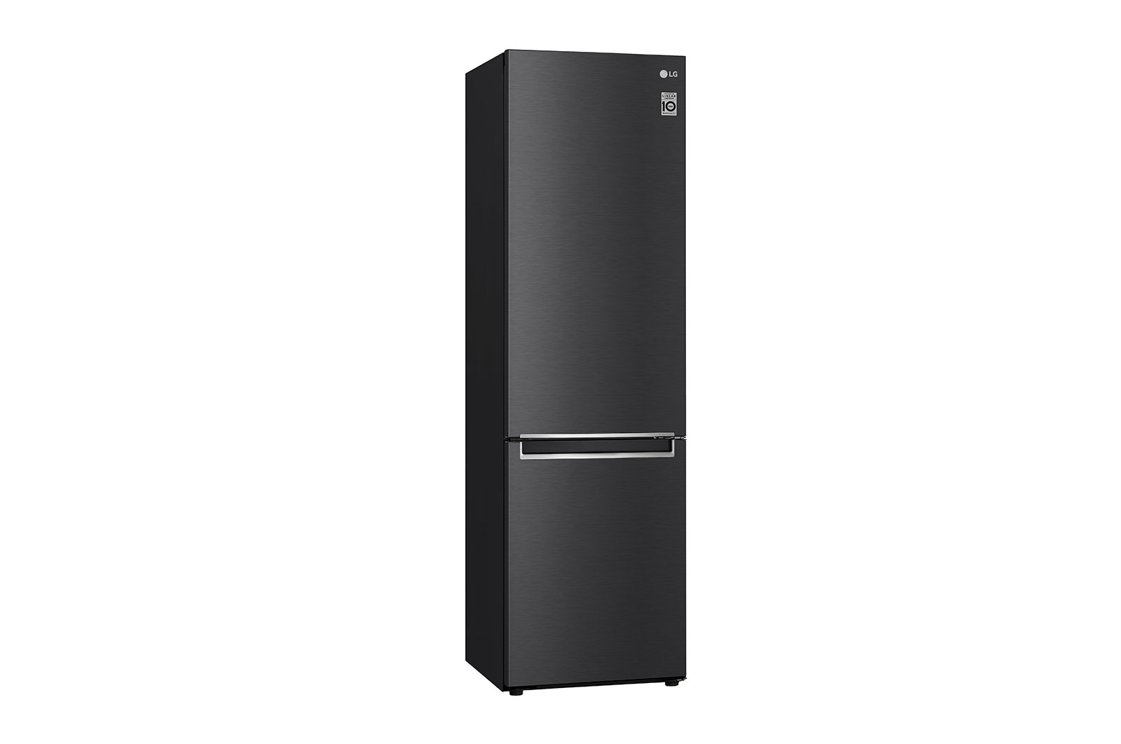 LG 384L Tall Fridge Freezer Matte Black Total No Frost, GBB72MCVBN