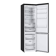 LG 384L Tall Fridge Freezer Matte Black Total No Frost, GBB72MCVBN