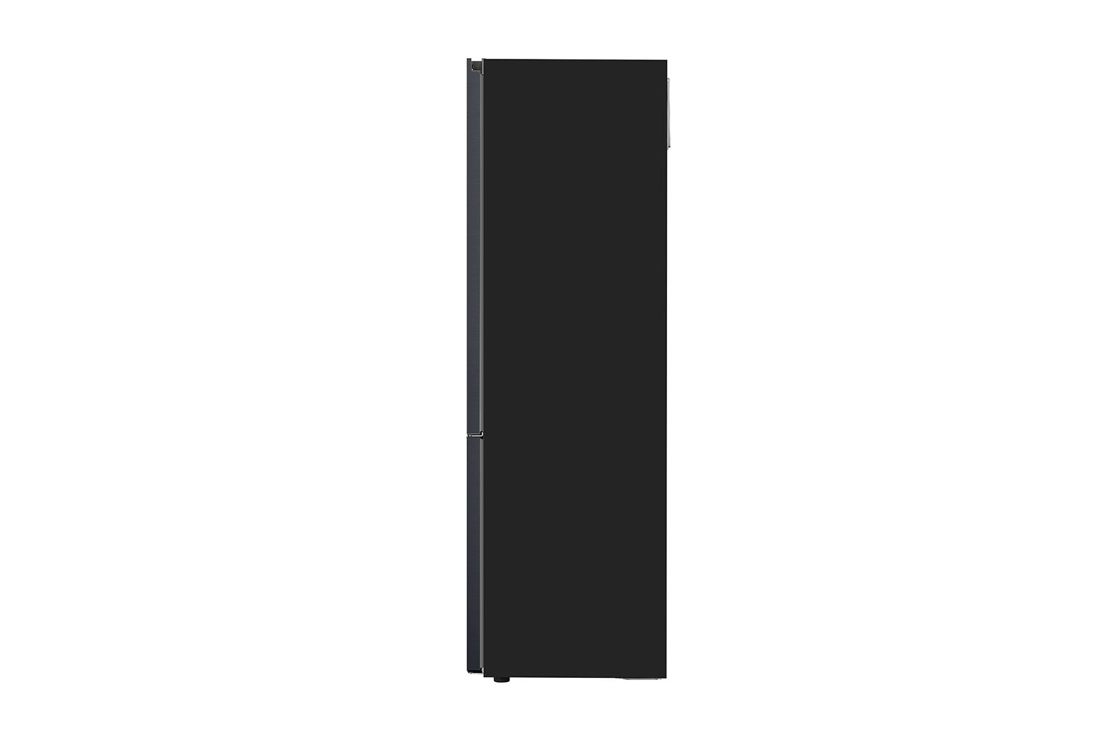 LG 384L Tall Fridge Freezer Matte Black Total No Frost, GBB92MCBAP