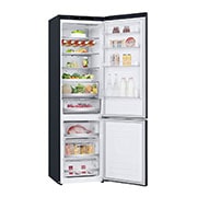 LG 384L Tall Fridge Freezer Matte Black Total No Frost, GBB92MCBAP