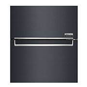 LG 384L Tall Fridge Freezer Matte Black Total No Frost, GBB92MCBAP